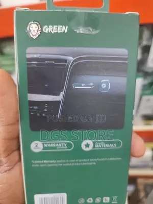 Green Magnetic Car Phone Holder