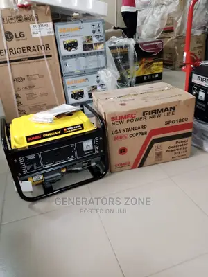 Long Lasting Sumec Firman Manual Generator Spg1800 1.8kva-Manual Start
