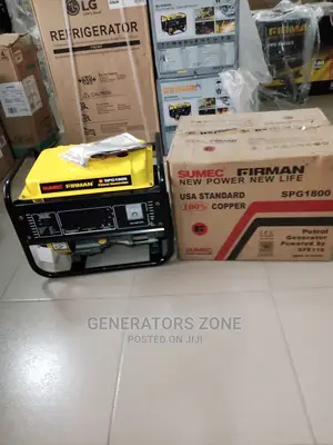 Sumec Firman Generator -Manual Spg1800 1.8kva Low Noise Tech