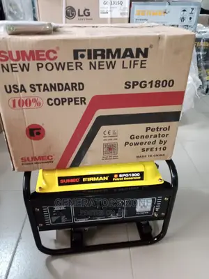 Sumec Firman Generator 100%Copper Spg1800 1.8kva Compact Generator