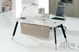 White Contemporary Office Table Size 1.6meters