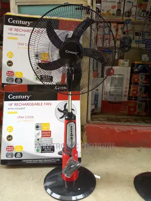 Century Rechargeable Fan With Remote 18inches