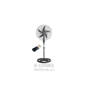 Qasa 18 Inches AC/DC Standing Fan + Remote (Non Rechargeable