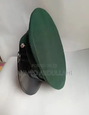 Green Security Cap / Police Cap