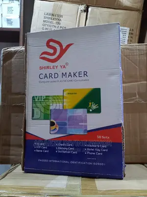 Shirley YA Plastic Card Maker/Printer