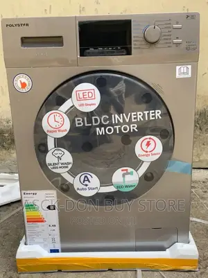 Polystar Inverter 9kg Wash 5kg Dry Automatic Washing Machine