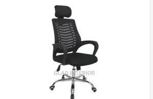 Mesh Headrest Swivel Chair