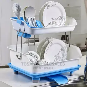 Multipurpose Draining Dish Rack Double Layer Dish