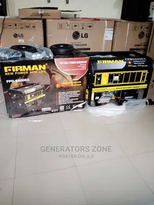 Firman Petrol Generator, Automatic Key Starter- Fpg8800e2