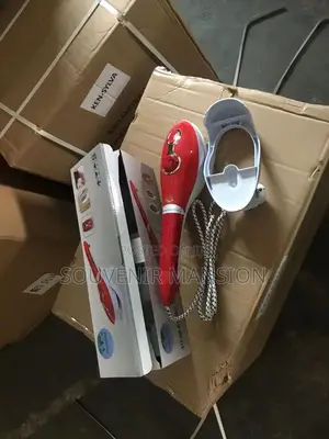 Portable Handheld Steaming Iron With Brush
