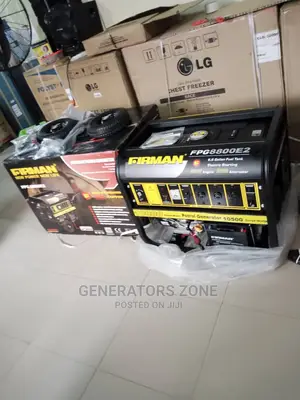 Fpg8800e2 Firman Keystart Generator With Tyres-Rated 10.5kva