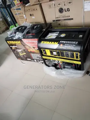 Firman Keystart Generator With Tyres Rated10.5kva Fpg8800e2