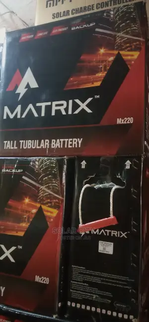 220ah 12v Matrix Battery Tubular