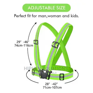 Elastic Reflective Safety Belt Vest