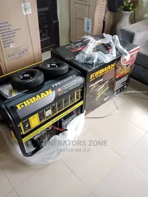 Firman Automatic Generator PLUS Tyre Fpg8800e2 6.5kva