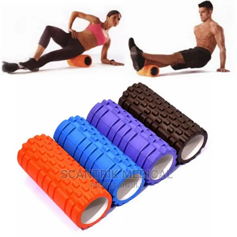 Portable Yoga Foam Roller (Trigger-Point Grid)
