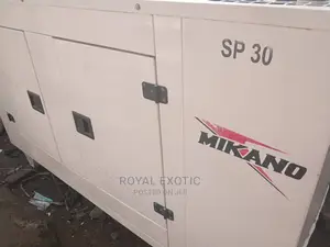 30uk Used Original Sound Proof Mikano Generator