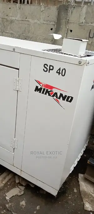 40kva Uk Used Original Sound Proof Mikano Generator