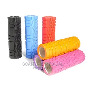 Portable Yoga Column Fitness Foam Roller Blocks Train Gym
