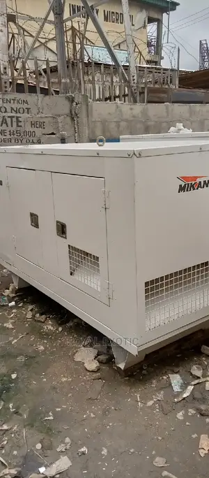 50kva Uk Used Original Sound Proof Mikano Generator