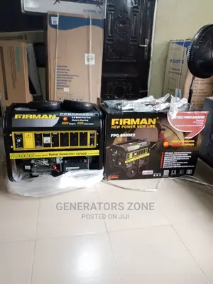 Firman (Fpg8800e2) Automatic Generator 10.5kva With Tyres