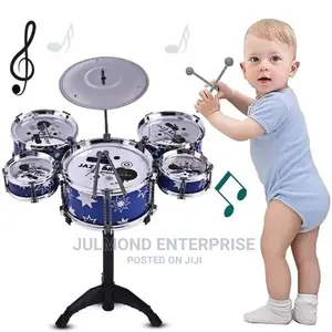 Toddlers Jazz Drum Set Musical Playset Toy