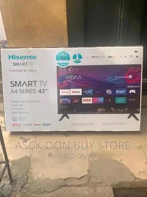 Hisense 43inches 4k Smart Netflix Television