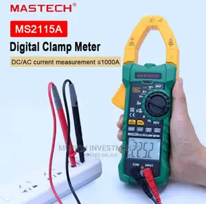 Mastech Ms2115a Digital Clamp Meter Ac/Dc 1000A 600V Current
