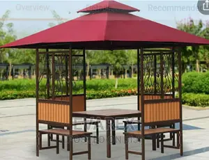 Outdoor Gazebo Dining Tent for 8