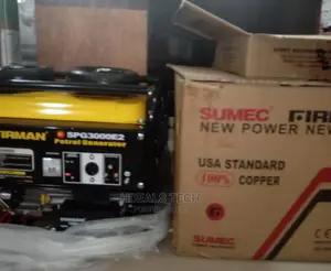 New Sumec Firman 4.5kva Petrol Generator Spg3000e2