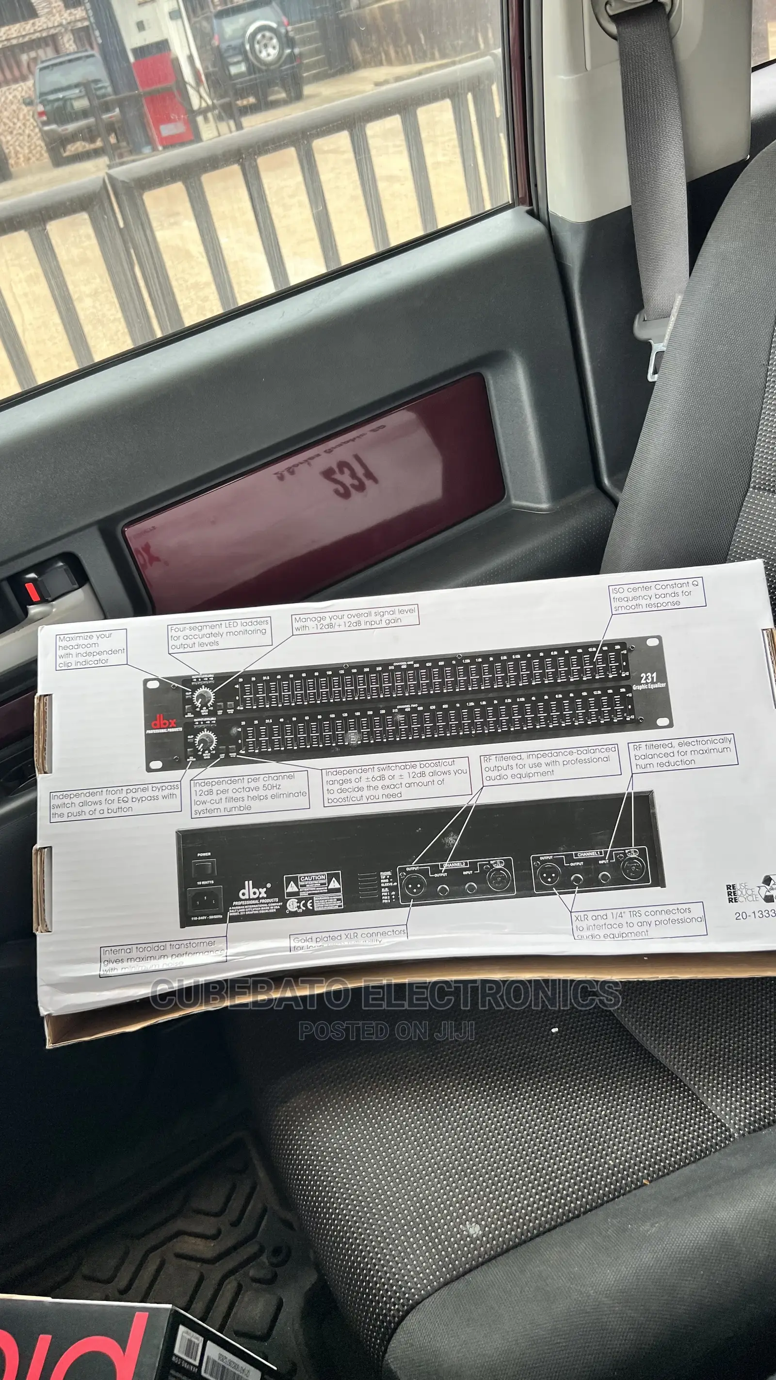 DBX Equalizer 231 Double