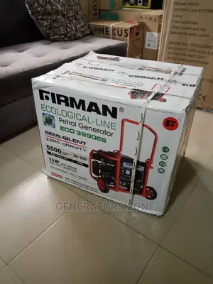 Firman Ecological Generator - Automatic 5.5kva 100%Copper