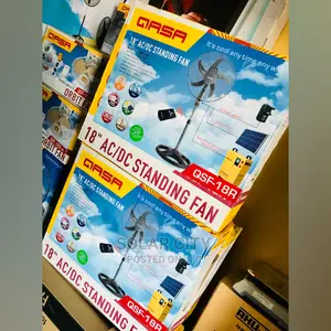 Solar Qasa Stand Fan