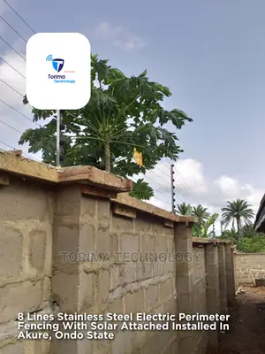 Stainless Steel Perimeter Electrical Fence