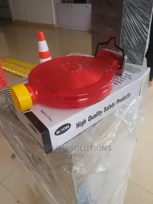 Multi-Functional Safety Solar Light for Traffic Cone