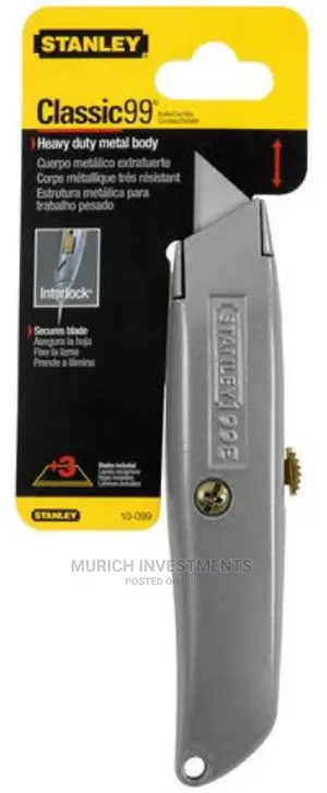 Stanley 6" Classic 99 Retractable Utility Knife