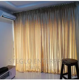 High Quality Turkish Curtains (Motorized and Manual)