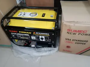 100%Copper Sumec Firman Spg3000e2 Petrol Generator 4.5kva