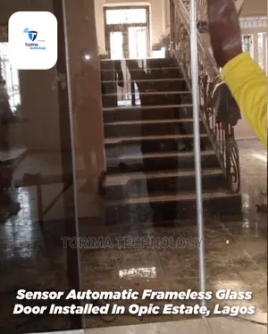 Electronic Doors With Installed Sensor