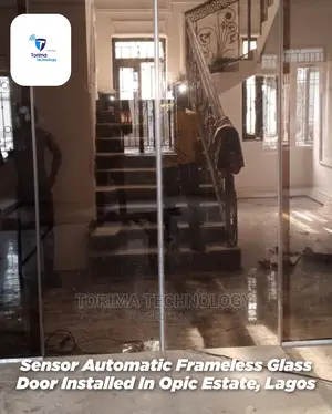 Automatic Sensor Glass Door