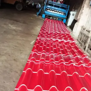 Red Metcopo Aluminum Roofing Sheet