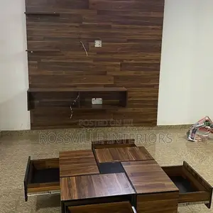 Entertainment Unit With Coffee Table