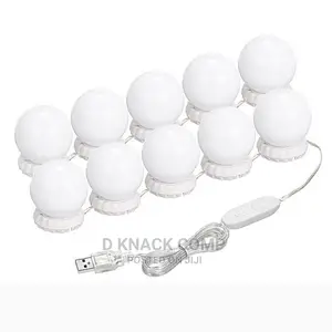 Leds Mirror Lights Kit With 10 Bulbs 3 Modes