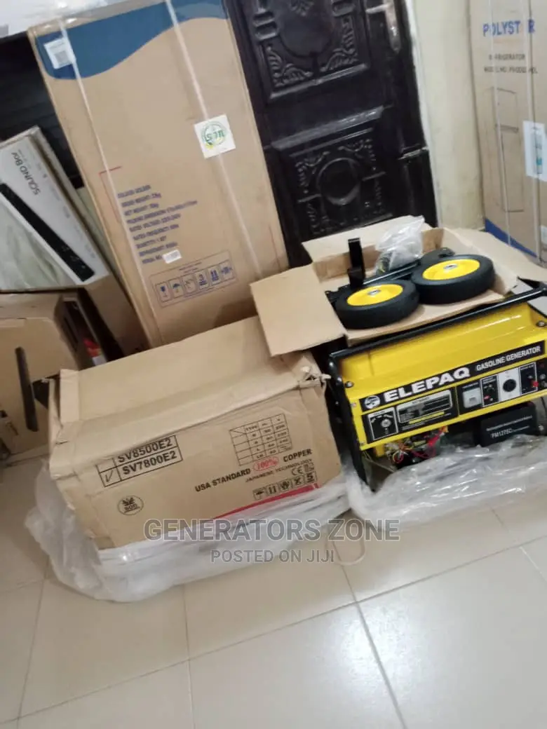 Elepaq 5kva Automatic Generator- Sv7800e2
