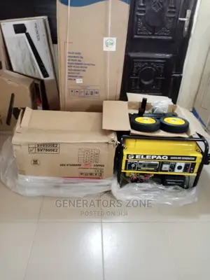 100%Copper Automatic Elepaq Generator 5kva Sv7800e2