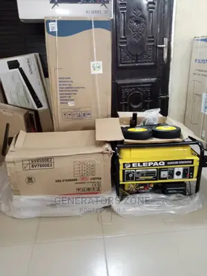 Automatic Elepaq 5kva Brand New Generator Sv7800e2