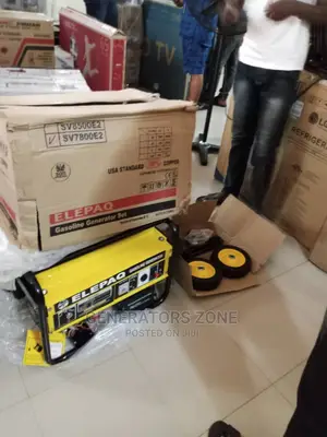 Sv7800e2 Automatic Elepaq Generator 5kva- USA Standard
