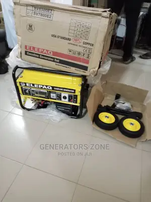 Elepaq Keystarter Generator Sv7800e2 5kva- USA Standard