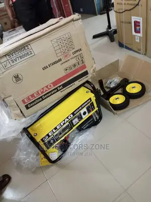 Brand New Elepaq Key Start Generator-Sv7800e2 Rated 5kva
