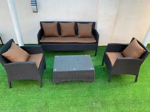 5 Seaters Garden Rattan Sofa Set /Outdoor Table With Chairs